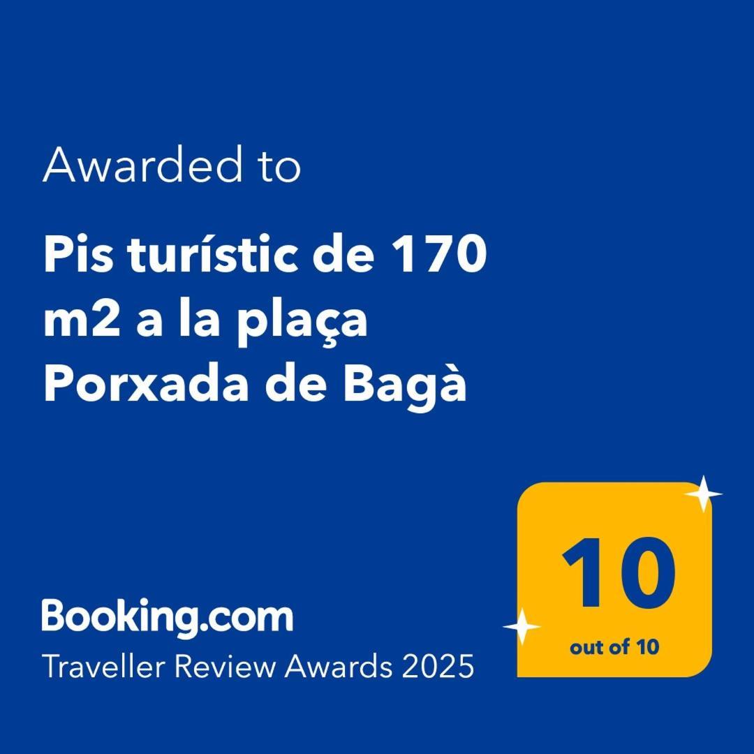 Pis Turistic De 170 M2 A La Placa Porxada De Bagá Exteriör bild